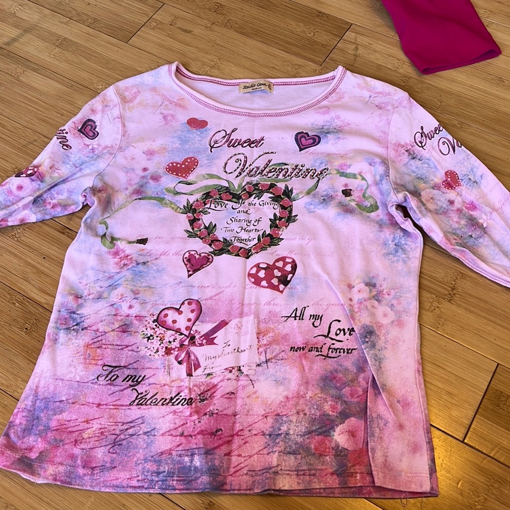 Graphic Valentine Top